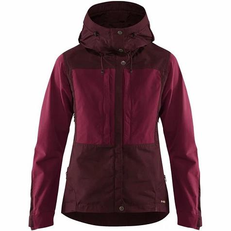 Fjallraven Keb Trekking Jacket Red Singapore For Women (SG-231059)